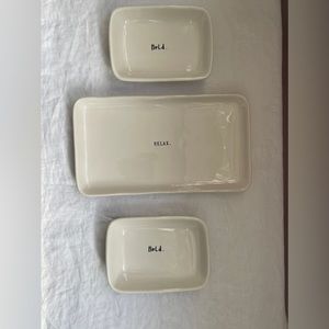RAE DUNN TRINKET HOLDERS / ORGANIZERS